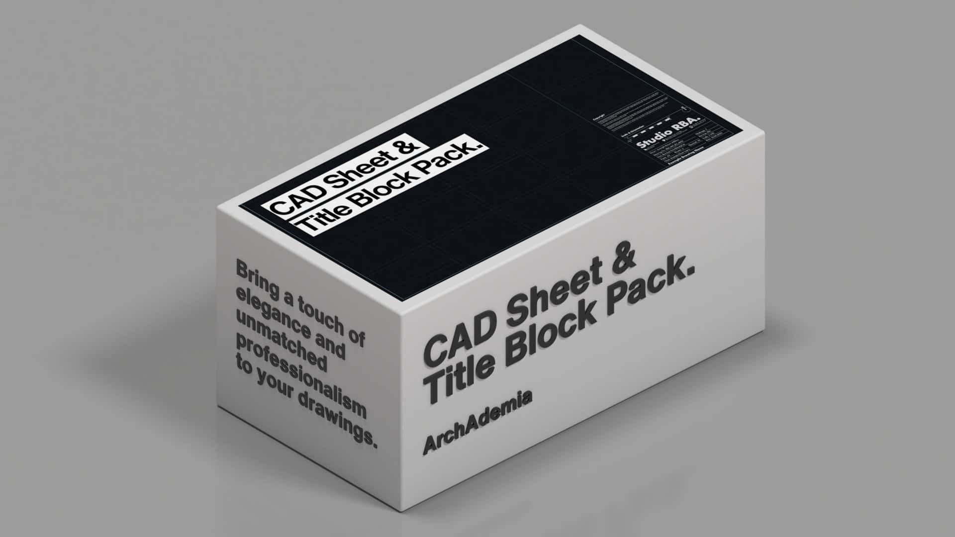 CAD Sheet & Title Block Pack